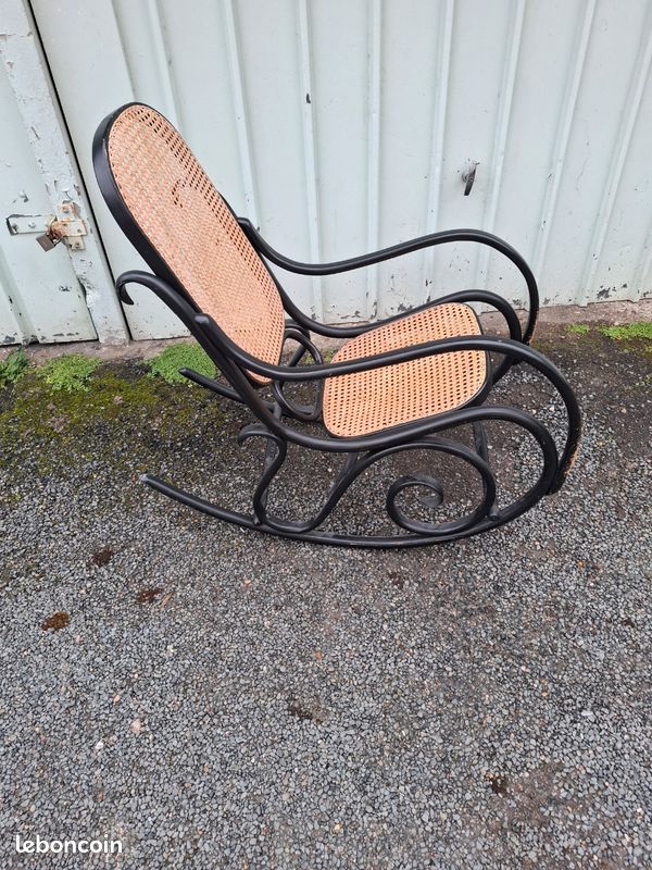 Chaise a bascule rocking vintage (image 4)