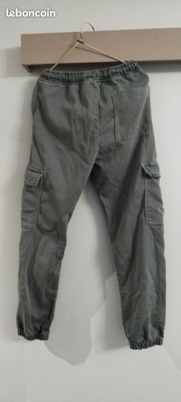 PANTALON DE JOGGING ÉLASTIQUE AVEC POCHES - Marron / Taupe PANTALON DE JOGGING ÉLASTIQUE AVEC POCHES - Marron / Taupe