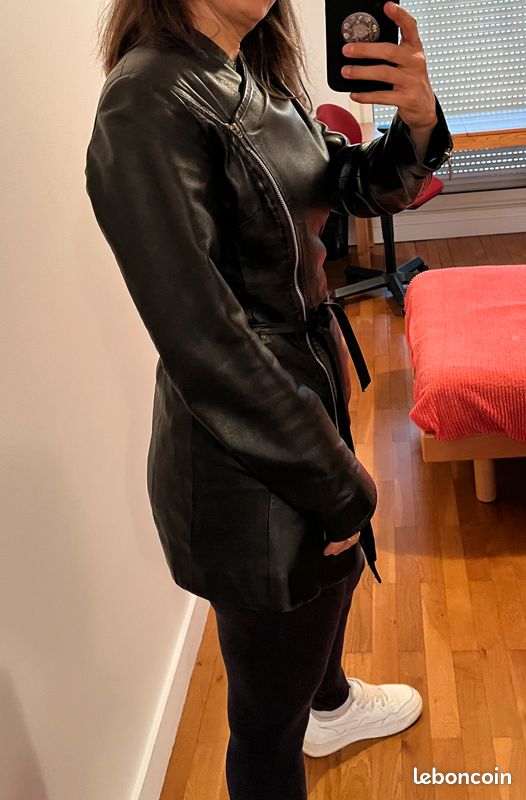 Veste cuir femme (image 6)