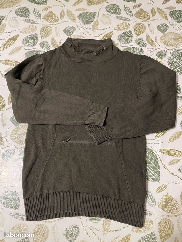 Pull garçon kaki (image 1)
