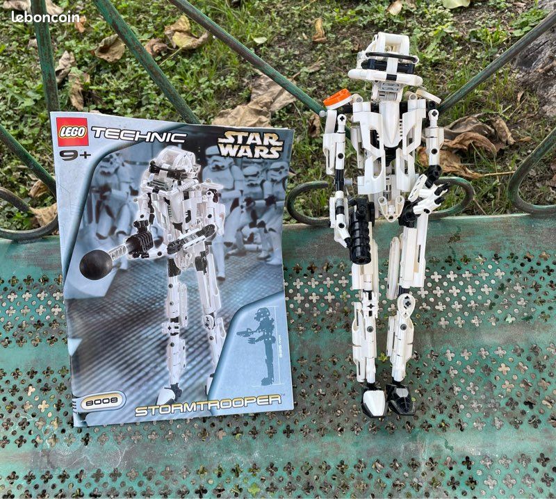 LEGO Technic Star Wars 8008 Stormtrooper (2001) – Incomplet avec
