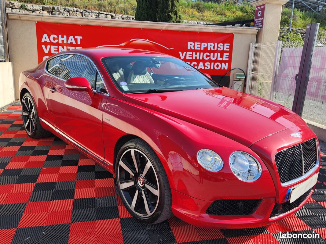 BENTLEY Continental GT S SPORT 2013 FRANCAISE ECHANGE REPRISE POSSIBLE (image 1)
