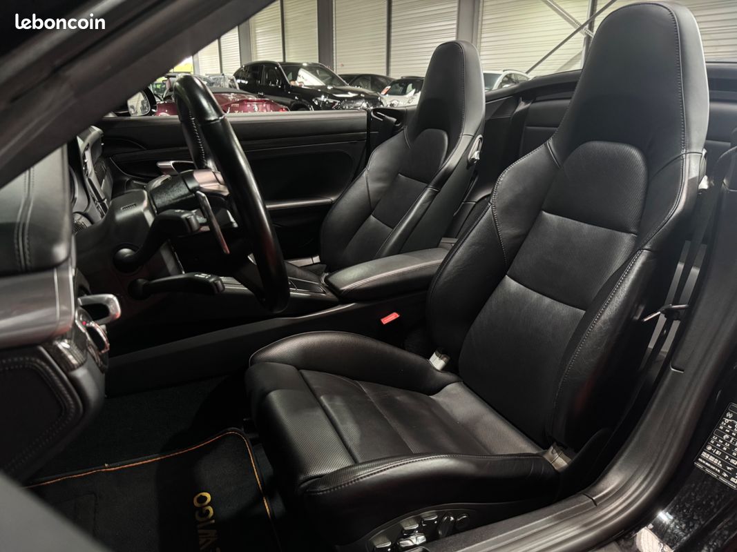 PORSCHE 911 (991.2) CABRIOLET 3.8 TURBO S 580 CH PDK / CAMERA DE RECUL / BURMESTEr (image 4)