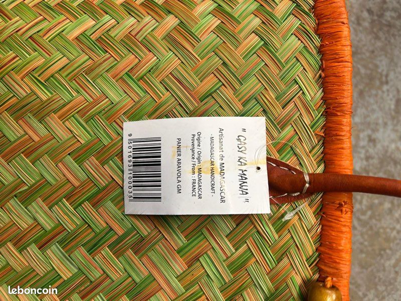 Sac de plage ou de courses sac fait main Madagascar (image 2)