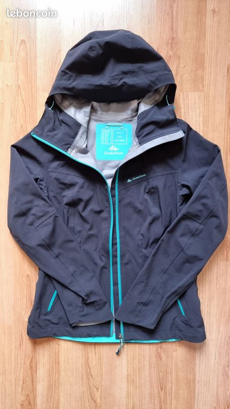 Veste Imperméable Respirante Quechua MH400 Trek Randonnée vélo - Vêtements