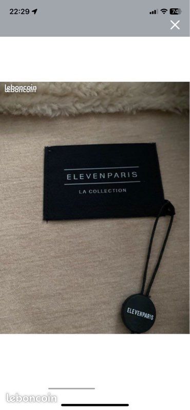 Manteau Eleven Paris (image 2)