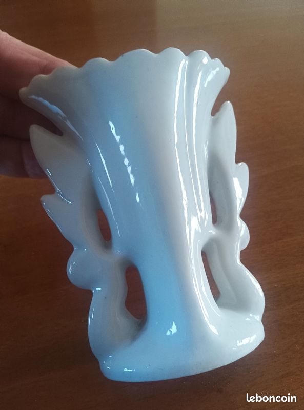 Petit vase de mariée ancien porcelaine (image 10)