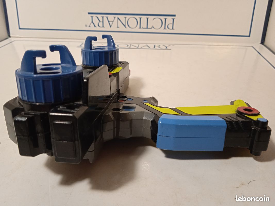 Lanceur double toupie métal fusion Beyblade C-1602A Duotron Launcher Lot 2010 Hasbro Tomy (image 5)