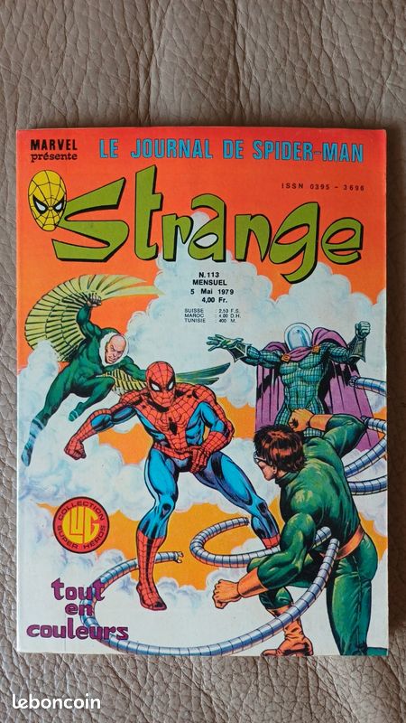 [Réservé] Lot 1 de 10 Marvel Strange Le journal de Spider-Man Collection Super Héros LUG (image 17)