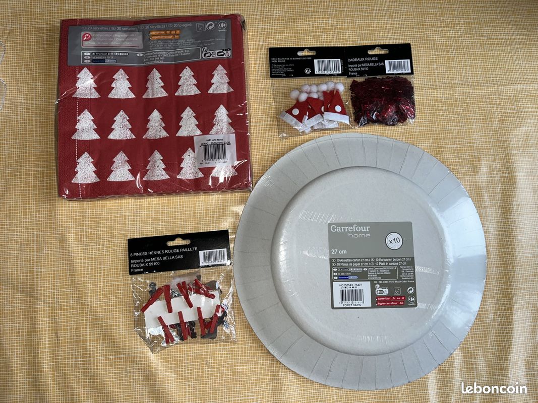 Lot De 8 Assiettes Jetables Biodégradables En Carton De 18 Cm