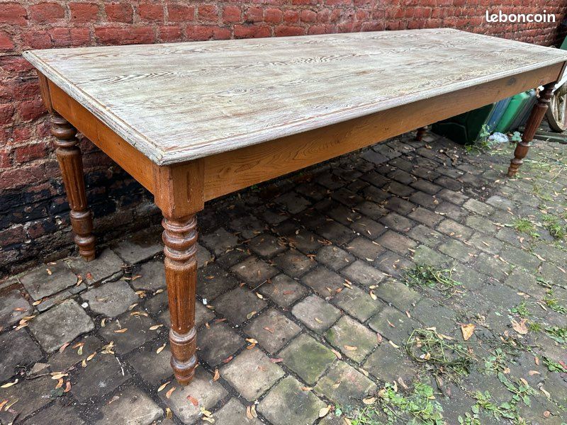 Table drapier restaurant ferme 250x80x77 h (image 2)