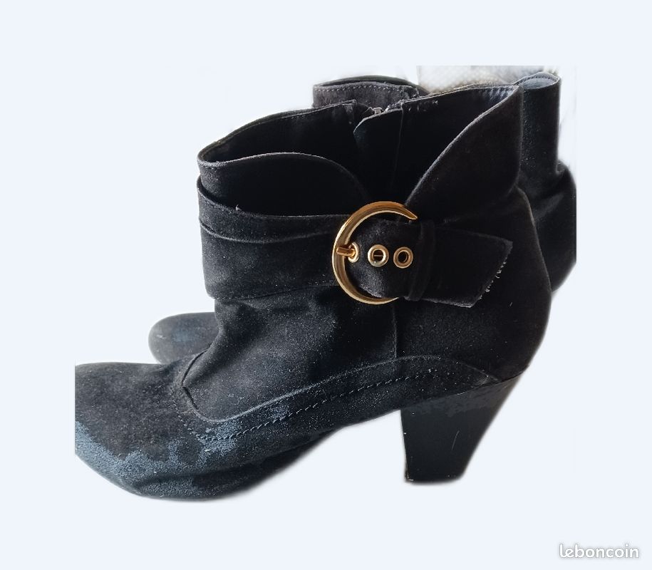 Botine dain noire (image 1)