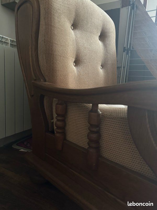 Fauteuil Bois Massif (image 2)