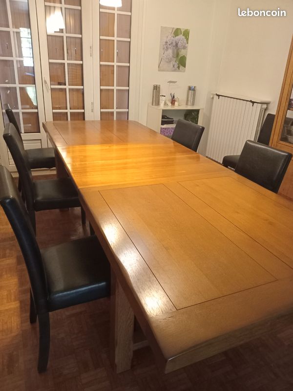 Vends mobiliers chêne salle a manger (image 8)