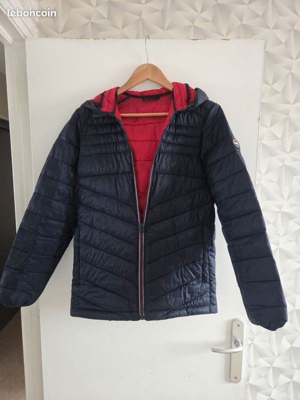Doudoune capuche manche jack&jones (image 1)