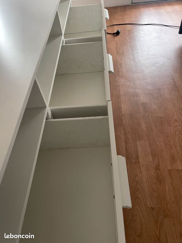Meuble tv blanc (image 2)