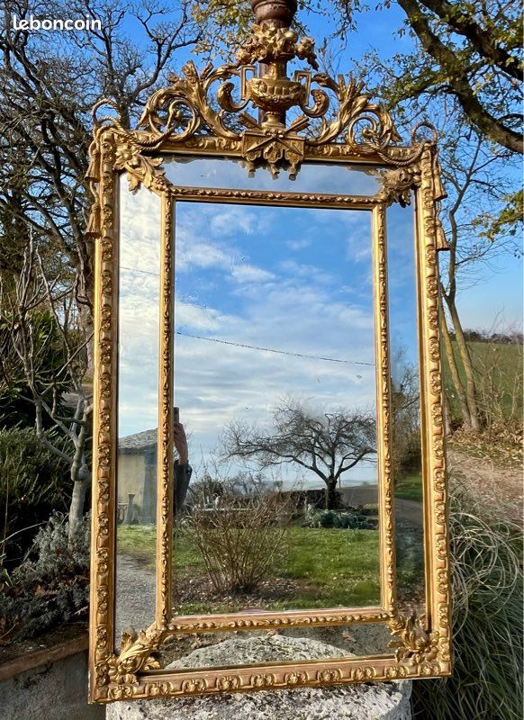 Paravent de style Louis XVI bois doré