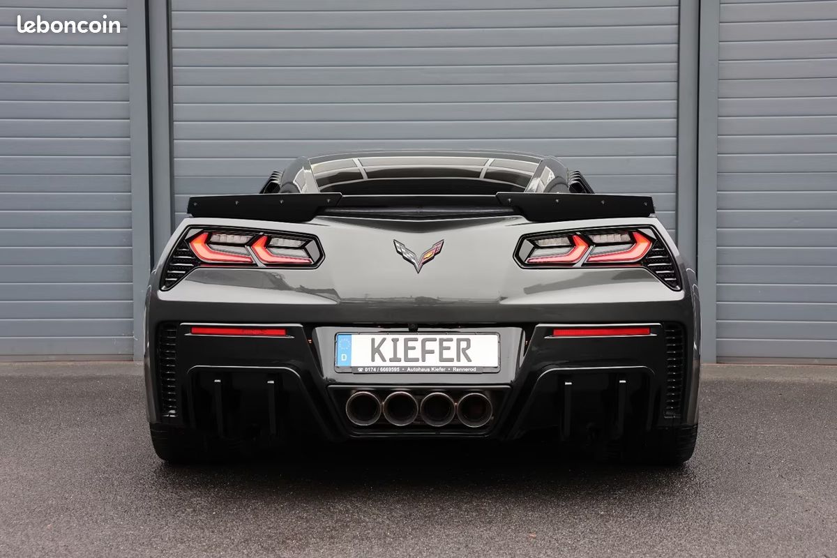 CORVETTE C7 Z06 6.2 V8 659 ch – HUD – Bose – Caméra 360° – Targa Carbone (image 5)