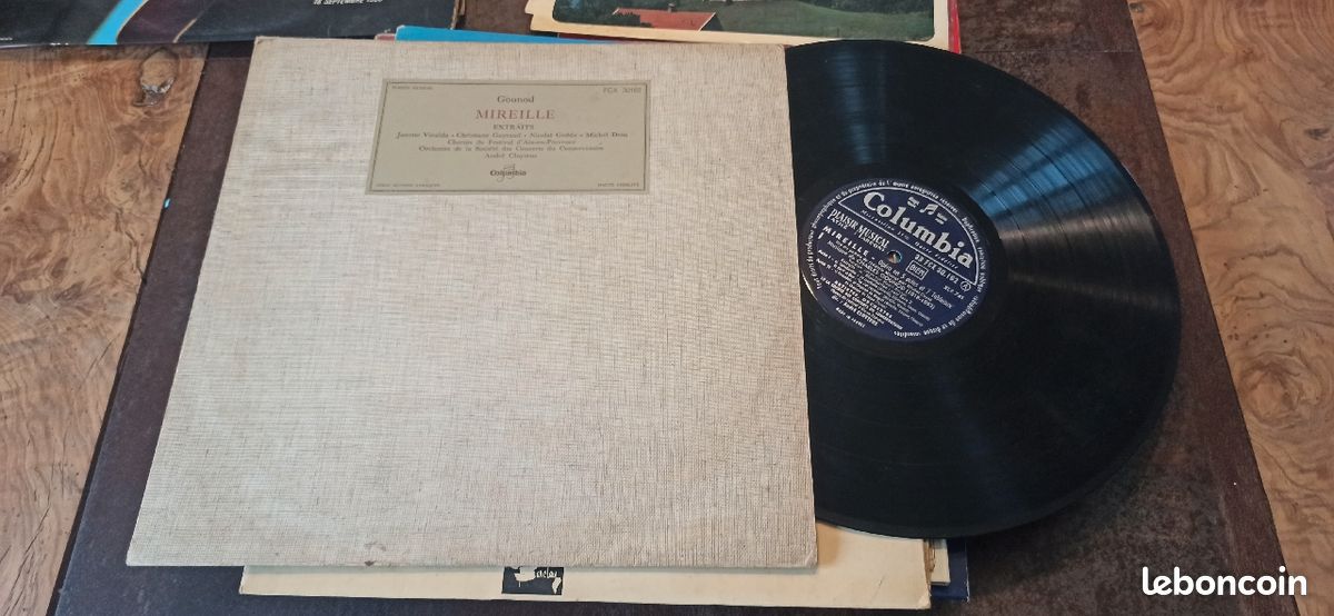 Disque vinyle 33 tours gounod Mireille lyrique (image 2)
