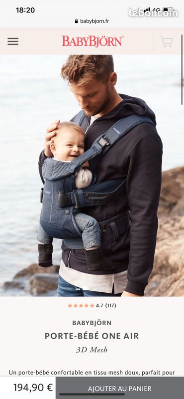 Porte bébé (image 1)