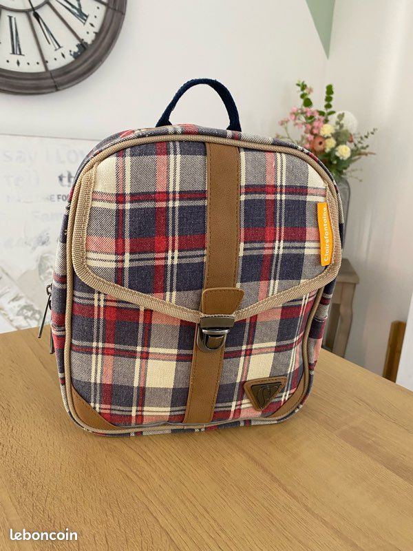 Petit sac à dos Clairefontaine – Collection Tartan 2016 (image 2)