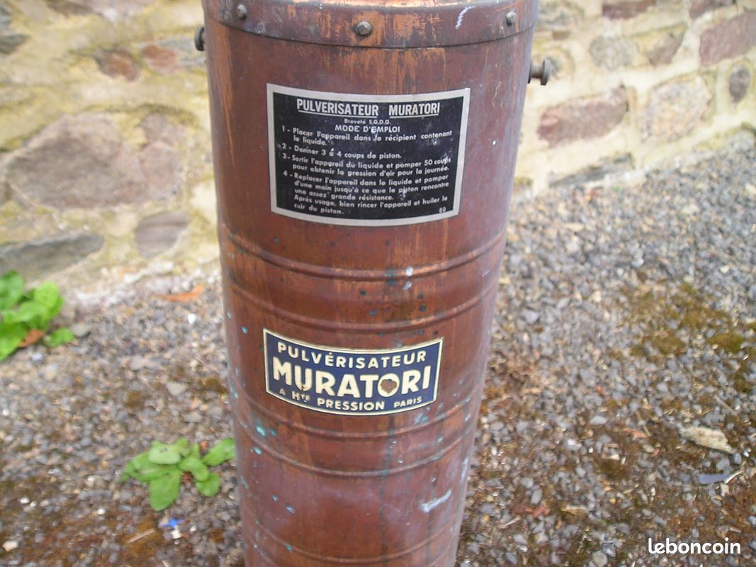 Pulvérisateur à main en cuivre Muratori (image 2)