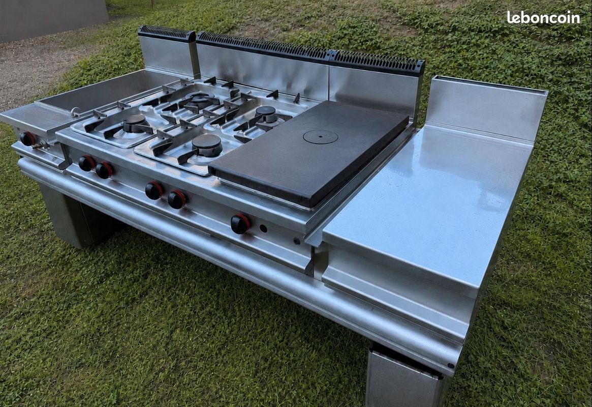 Piano de cuisson professionnel gaz (image 1)