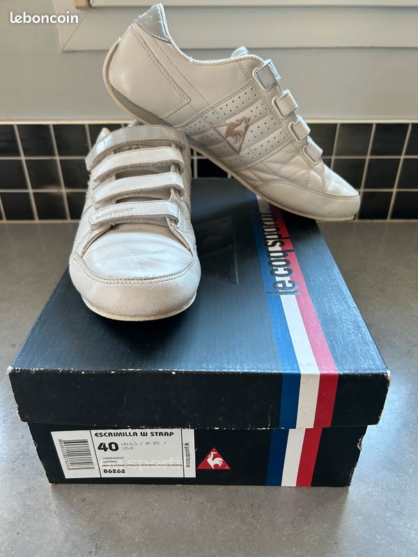 Chaussures d'escrime Le Coq Sportif – Taille 40 Sport Plein air