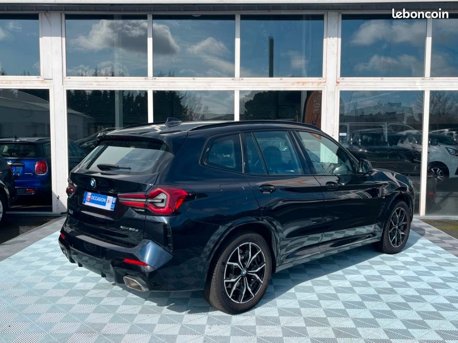 BMW X3 (G01) XDRIVE 20DA 190 MHEV Ph.2 M SPORT GPS Camera Hayon EL.1ère Main (image 3)