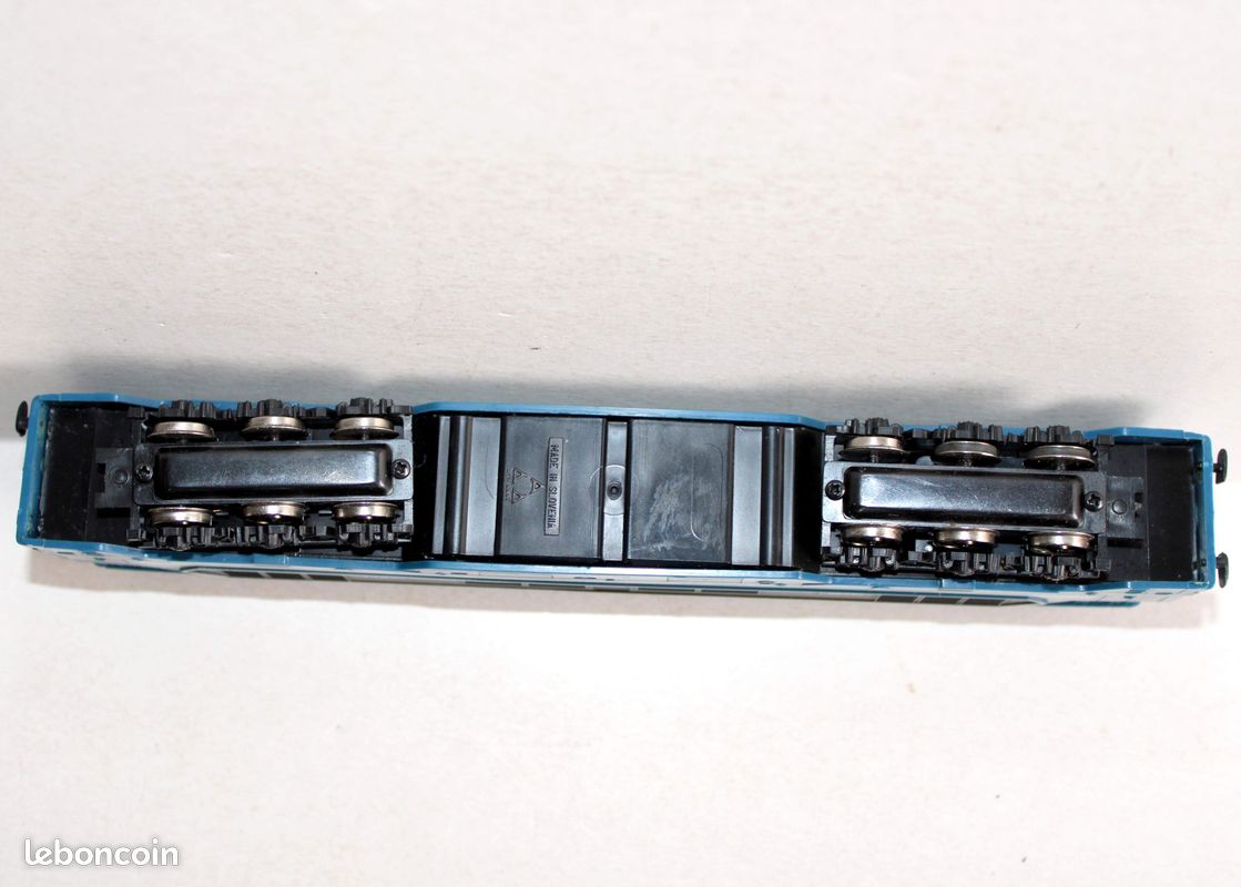 Mehano HO Locomotive Diesel CC 70000 SNCF Slovénie – Vintage Avec Wagons De Marchandises, échelle HO, Fabrication Plastique Bleu