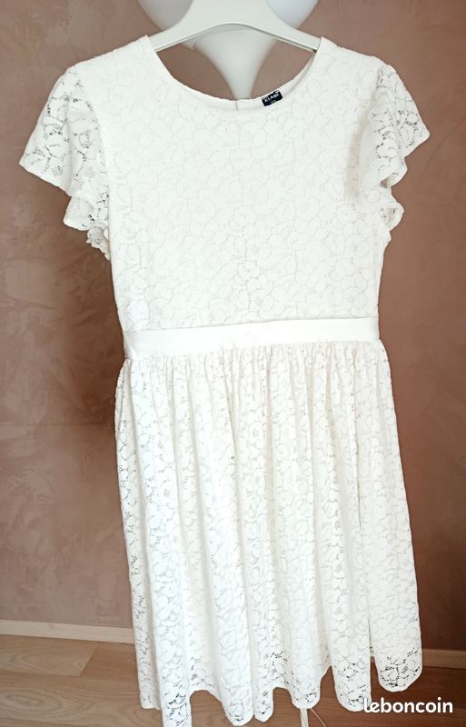 Robe de communion fille "relax" 12 ans Kiabi (image 1)