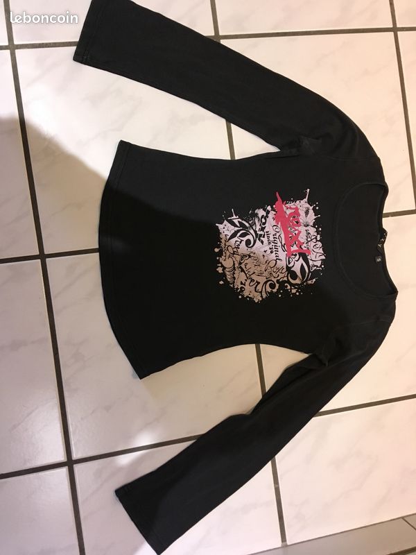 Tee shirt noir Roxy (image 1)