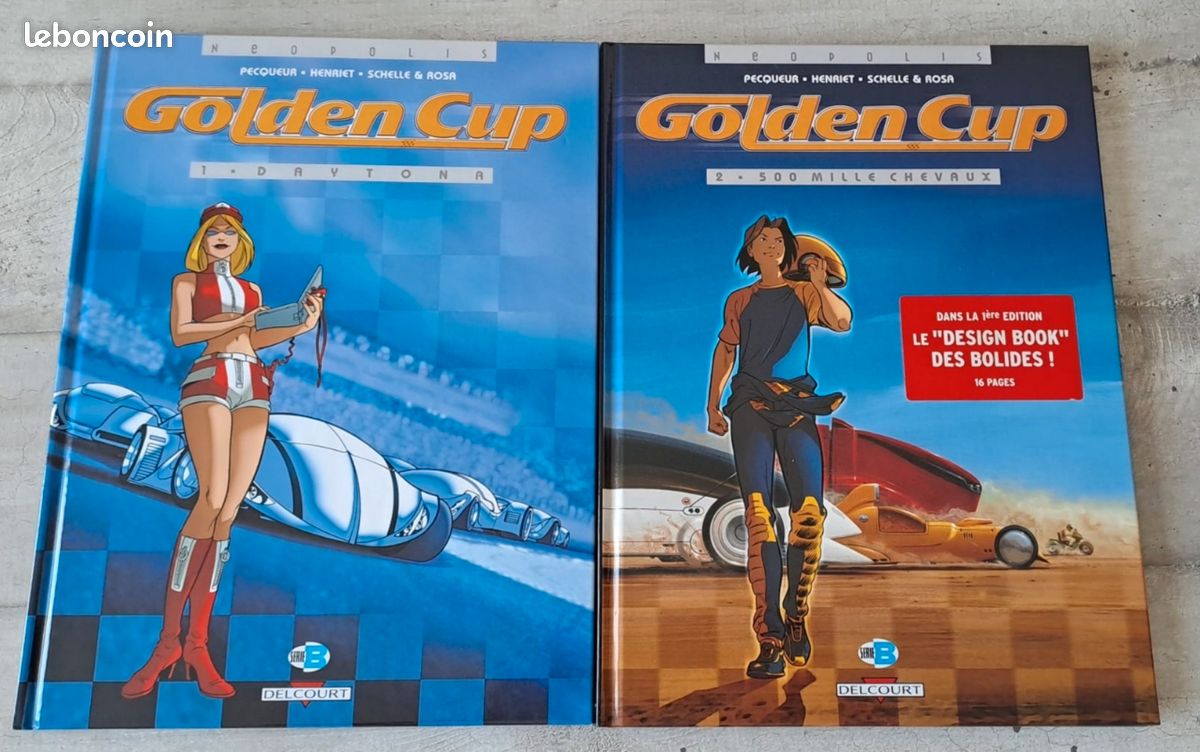 BD - Golden Cup - Tome 1 et 2 (image 1)