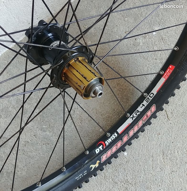 Roues Hope Hoops 26 pouces Pro 2 + pneus + pièces maintenance (image 4)