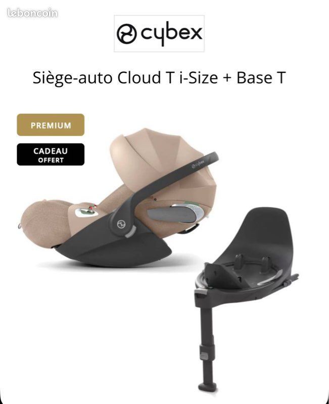 Siège enfant cosy Cybex Cloud Ti-Size Beige Équipement bébé - Main Image