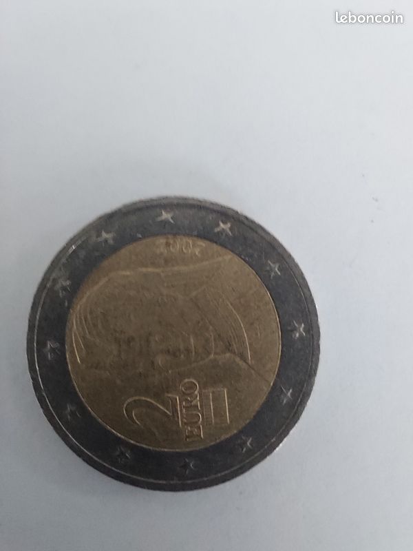 Pièce monnaie 2 Euro Autriche 2002 (image 2)