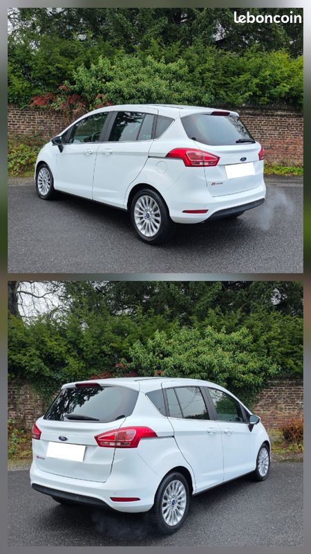 FORD B-MAX 1.6 TDCI 95 Cv SERIE BUSINESS 5P. RAD-JA-CLIM-CUIR-S.CH.BLU (image 2)