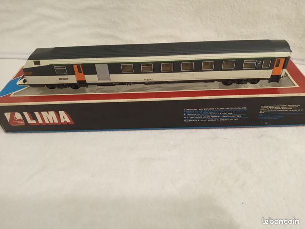 Rame LIMA Corail Complète : Voiture Pilote + 2e Classe – Référence L309121, Neuve Et Rare