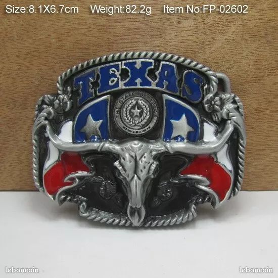 Boucle de ceinture Texas Star, étoiles du shérif, boucles occidentales | Cool Belt Shop