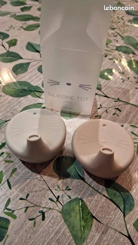 Silicone tot 2 pack liewood pour verre tasse (image 1)