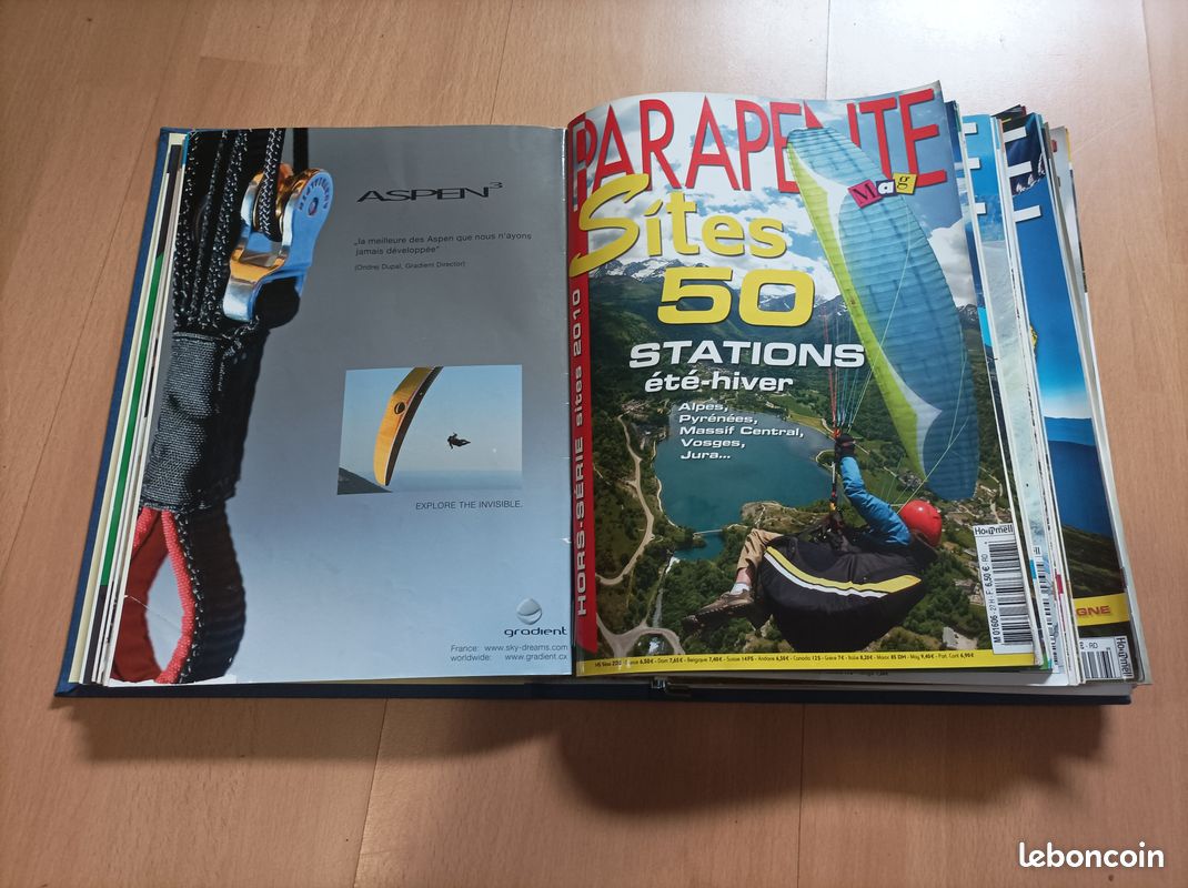 Collection exceptionnelle Parapente Mag (image 7)