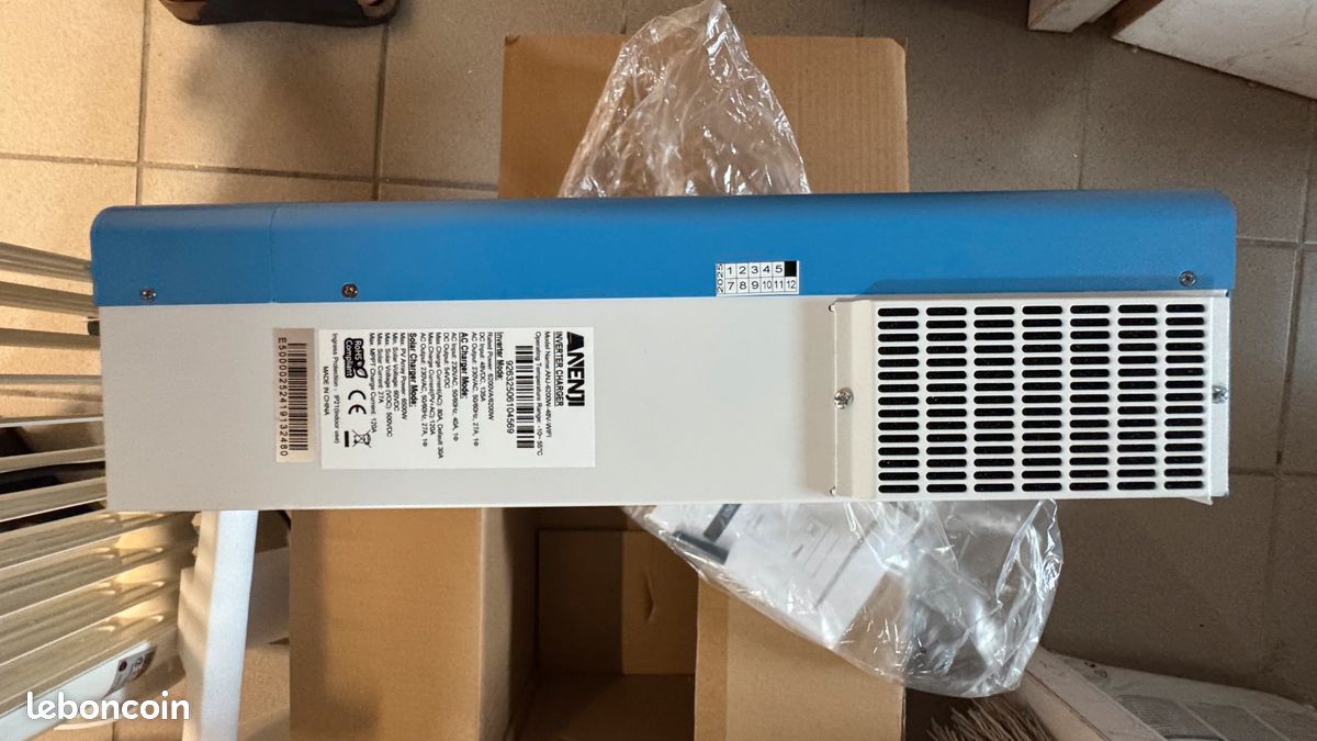 Onduleur convertisseur pour panneaux solaires Anenji 6.2KW 48V Hybride avec WIFI (image 3)