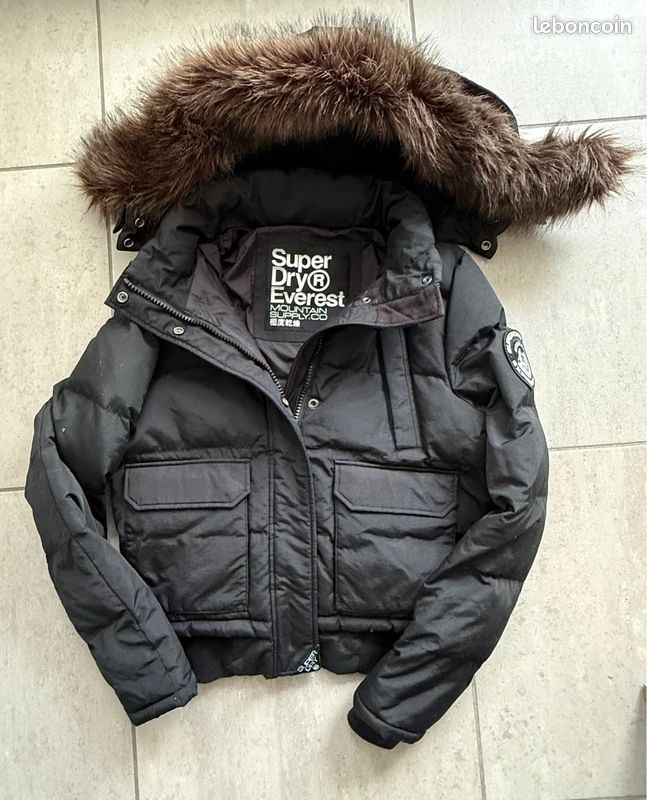 Veste / Manteau noire - L - Superdry (image 5)