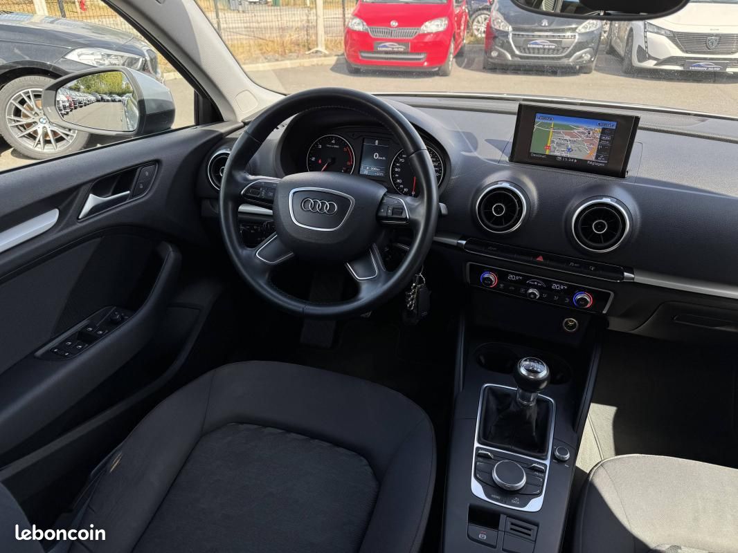 Audi A3 sportback 1.6 TDI 110 GPS TEL CLIM REGULATEUR (image 2)