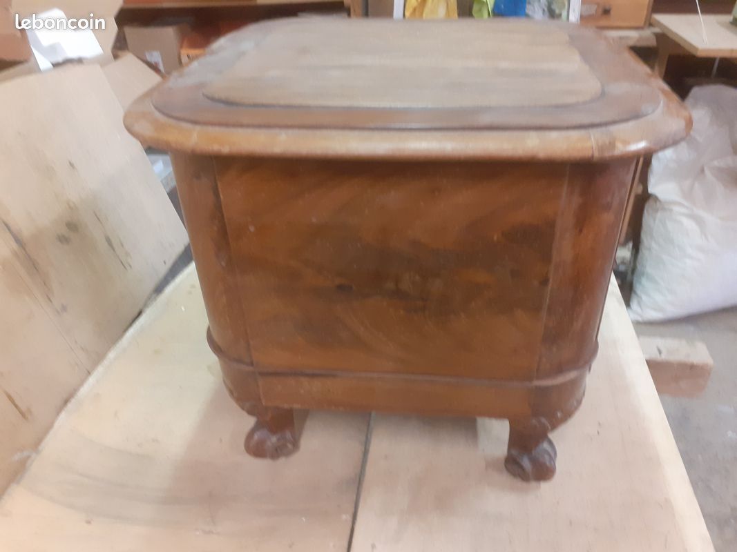 Coffre ancien cache pot (image 5)