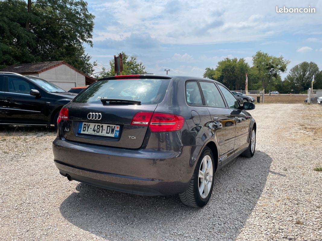 Audi a3 ii (2) sportback 2.0 tdi 140 business line s tronic automatique (image 3)