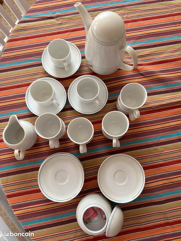 Service Café en Porcelaine (image 3)