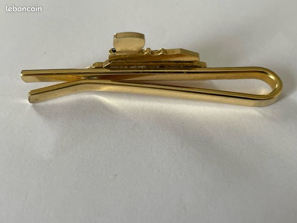 Pince Cravate SNCF Motif Train - Accessoire Élégant Avec Boutons De Manchette Assortis Pour Amateurs De Chemins De Fer