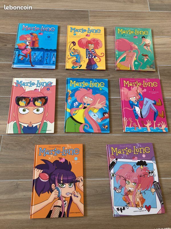 Lot de 8 BD « Marie-Lune » (image 1)