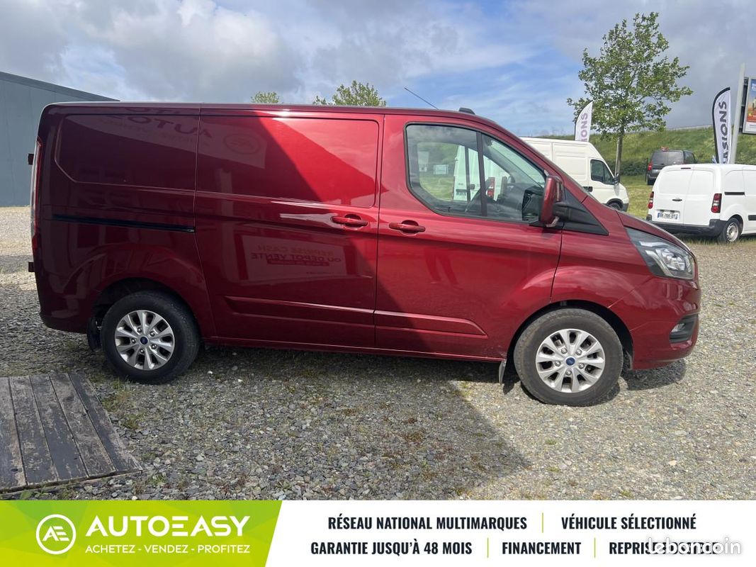 Ford TRANSIT CUSTOM FG L1H1 2.0 EcoBlue 130ch BVA / GPS / Climatisation / Garantie 6 mois (image 12)